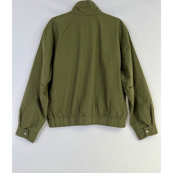 Levi’s Men’s Utility Jacket Olive Green Zip Front Size M New With Tags - Picture 4 of 13